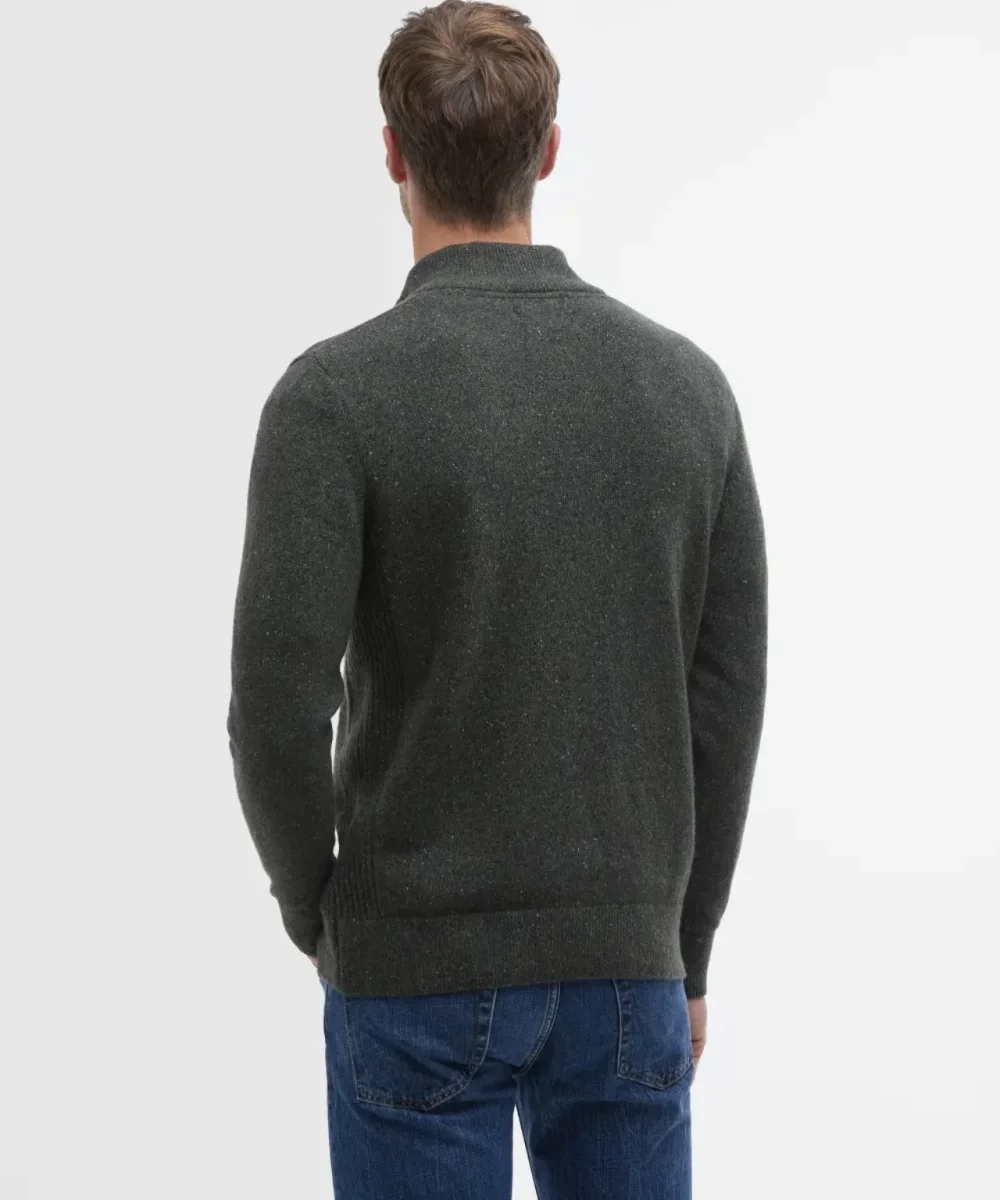 Tisbury High Zip Sweater | Green – Bild 6