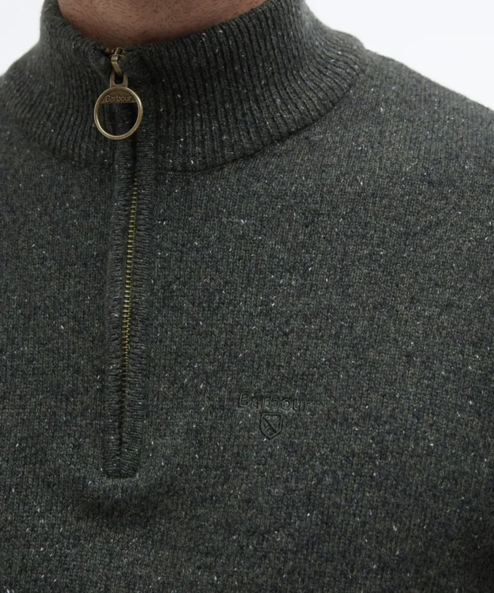 Tisbury High Zip Sweater | Green – Bild 8