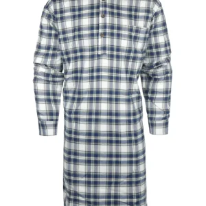 Nightgown Classic flannel | Blue