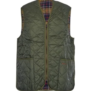 Quilted Zip-in-Liner Bodywarmer | Green