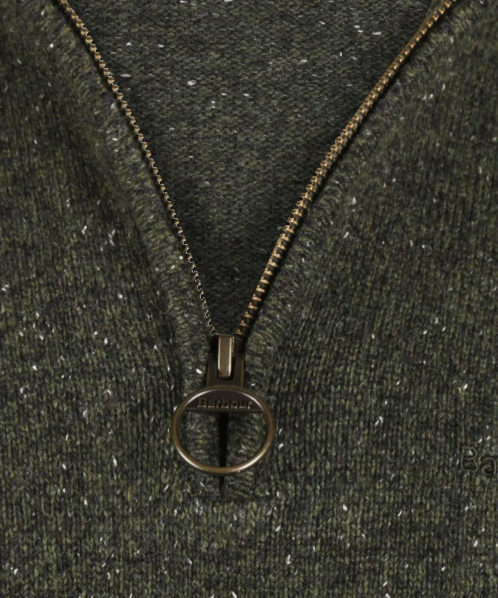 Tisbury High Zip Sweater | Green – Bild 9