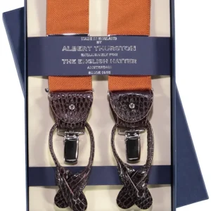 2-in-1 Braces with Clips and Straps | Brown