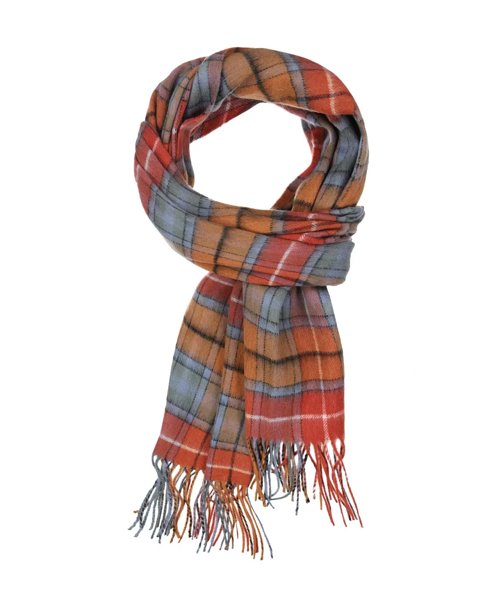 Scarf lambswool 190x48 | Brown – Bild 2