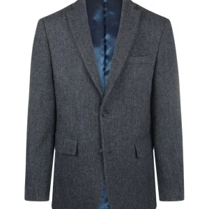 Tweed Blazer | Blue
