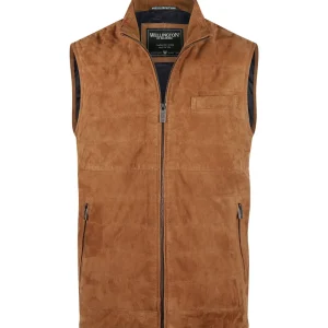 Wellington Bodywarmer Leather | Brown