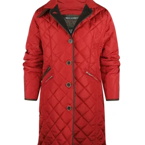 Wellington Quilted Jacket Women's | Red