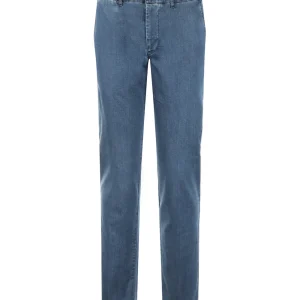 Jeans Trousers Flatfront | Denim Blue